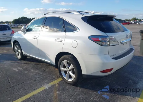 2010 Lexus Rx 350 z USA, uszkodzony, nr VIN 2T2BK1BA3AC077415